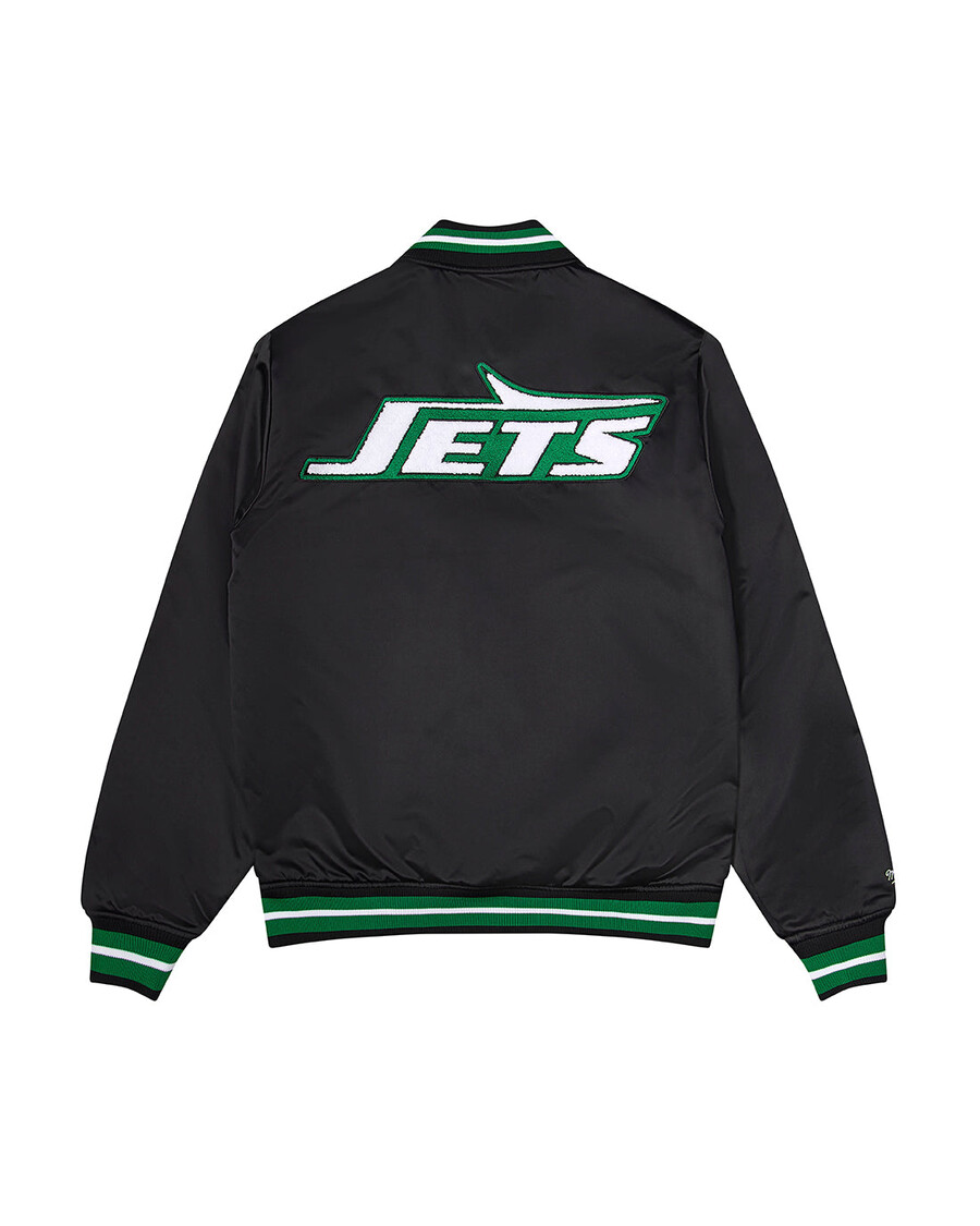 bomber in raso trapstar x nfl jets - nero