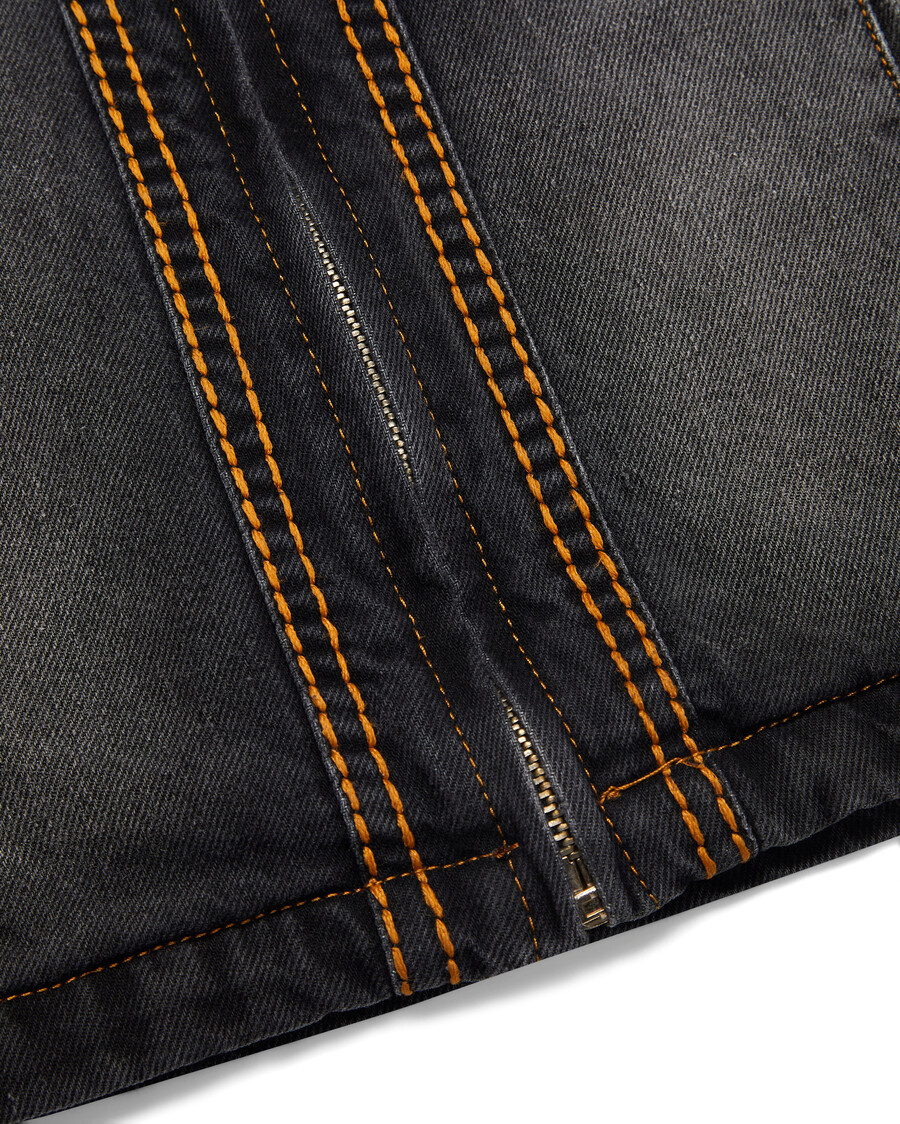 giacca in denim irongate t panel - nero lavato*