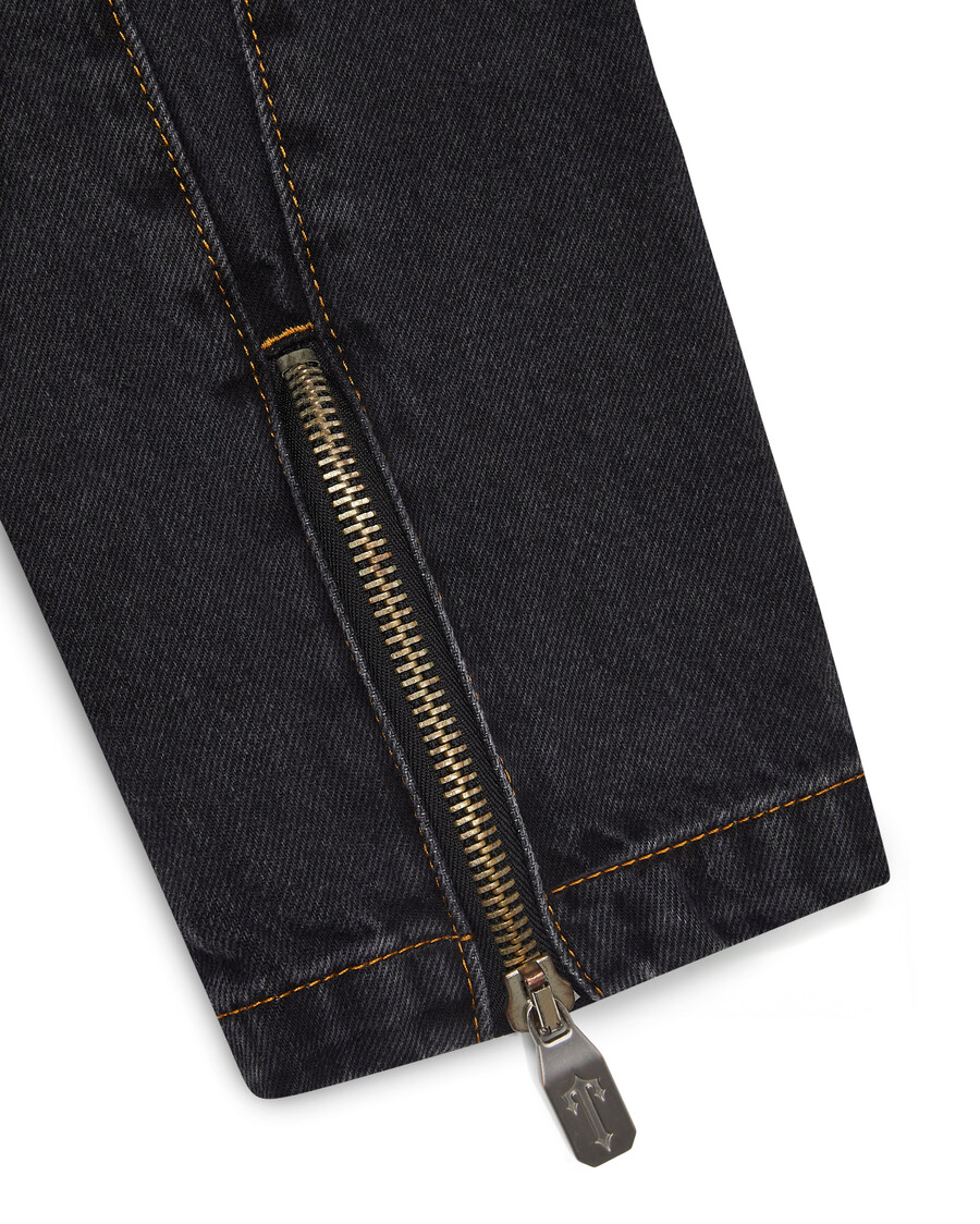 giacca in denim irongate t panel - nero lavato*