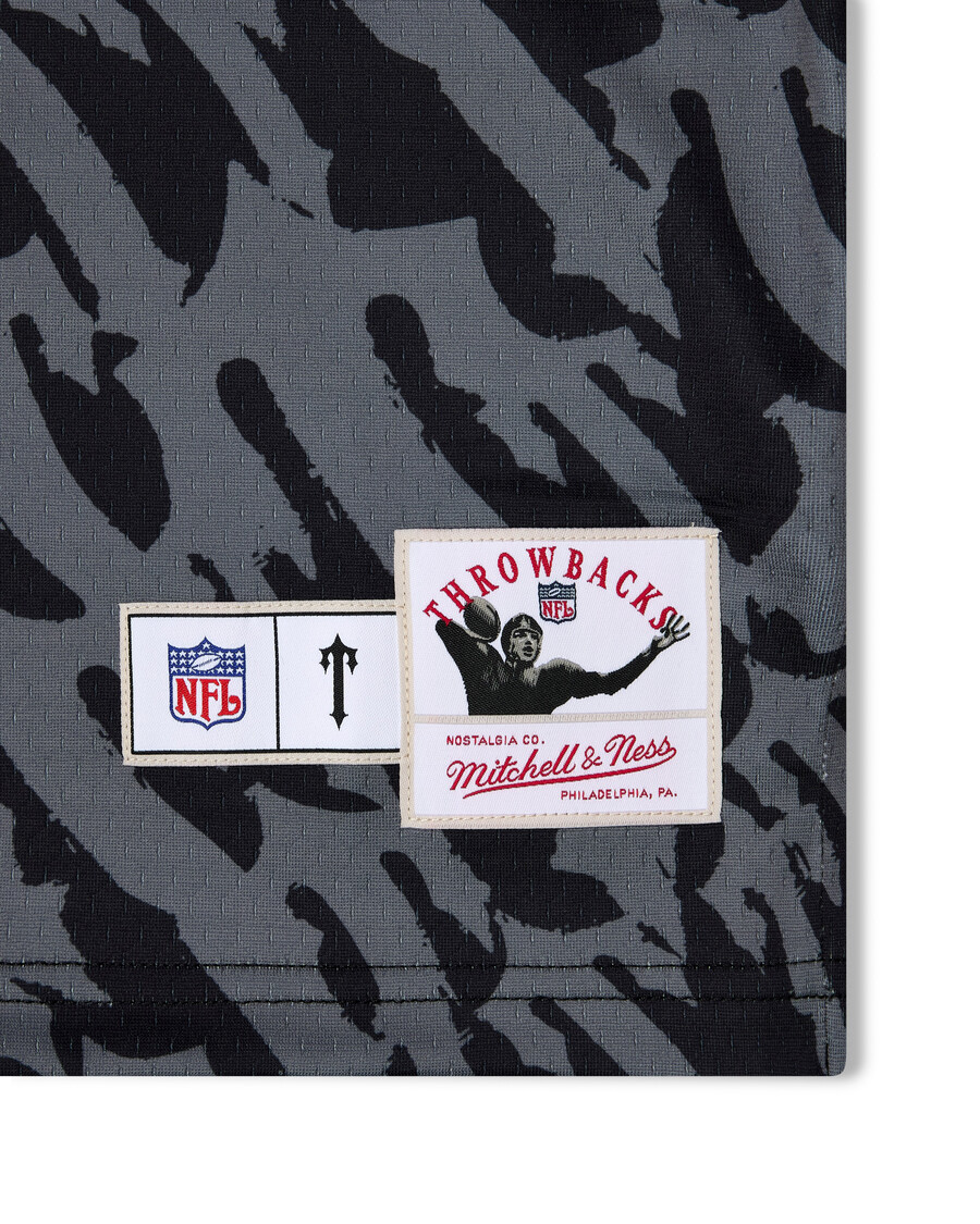 60° anniversario - maglia trapstar x nfl jets legacy - nera