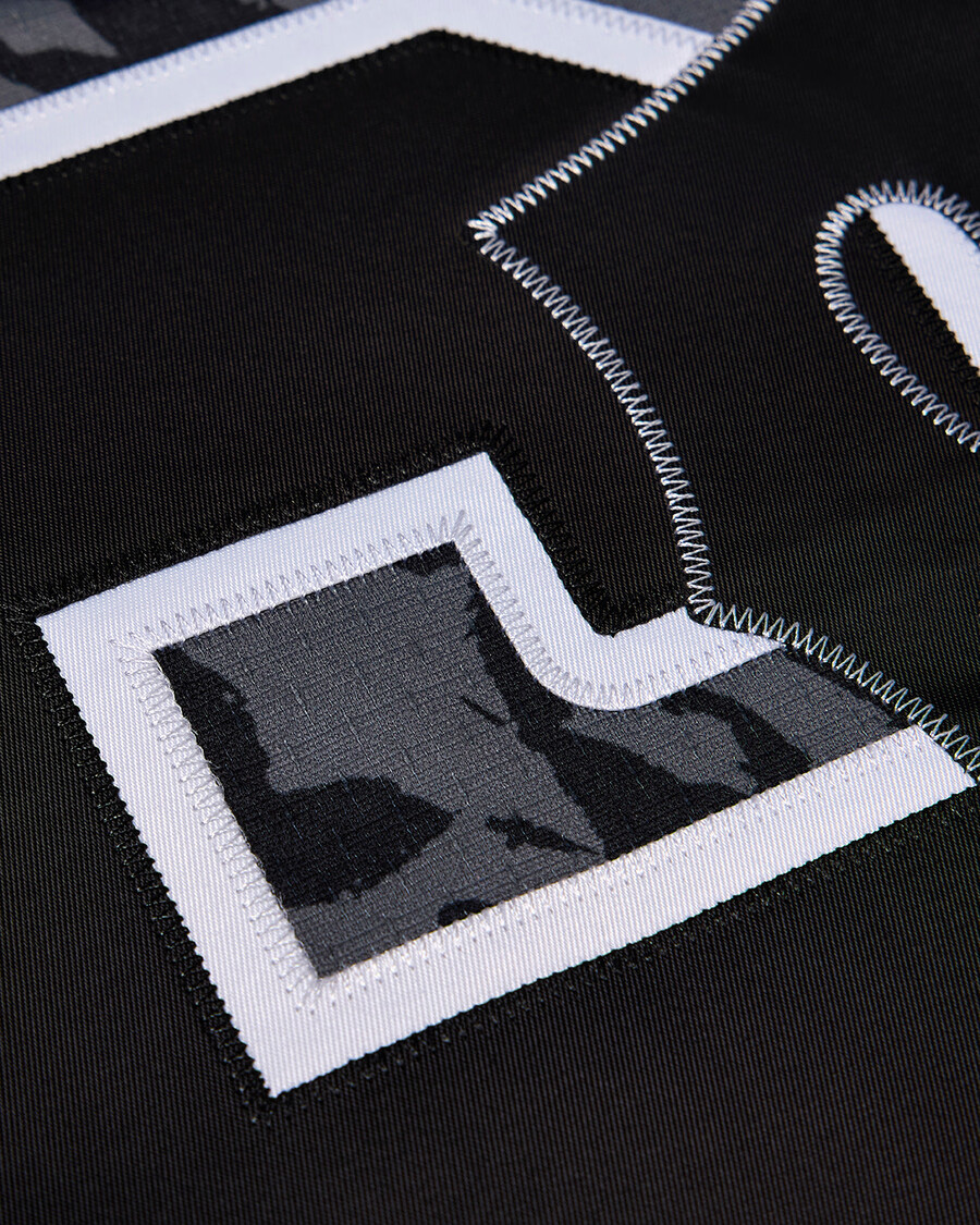 60° anniversario - maglia trapstar x nfl jets legacy - nera
