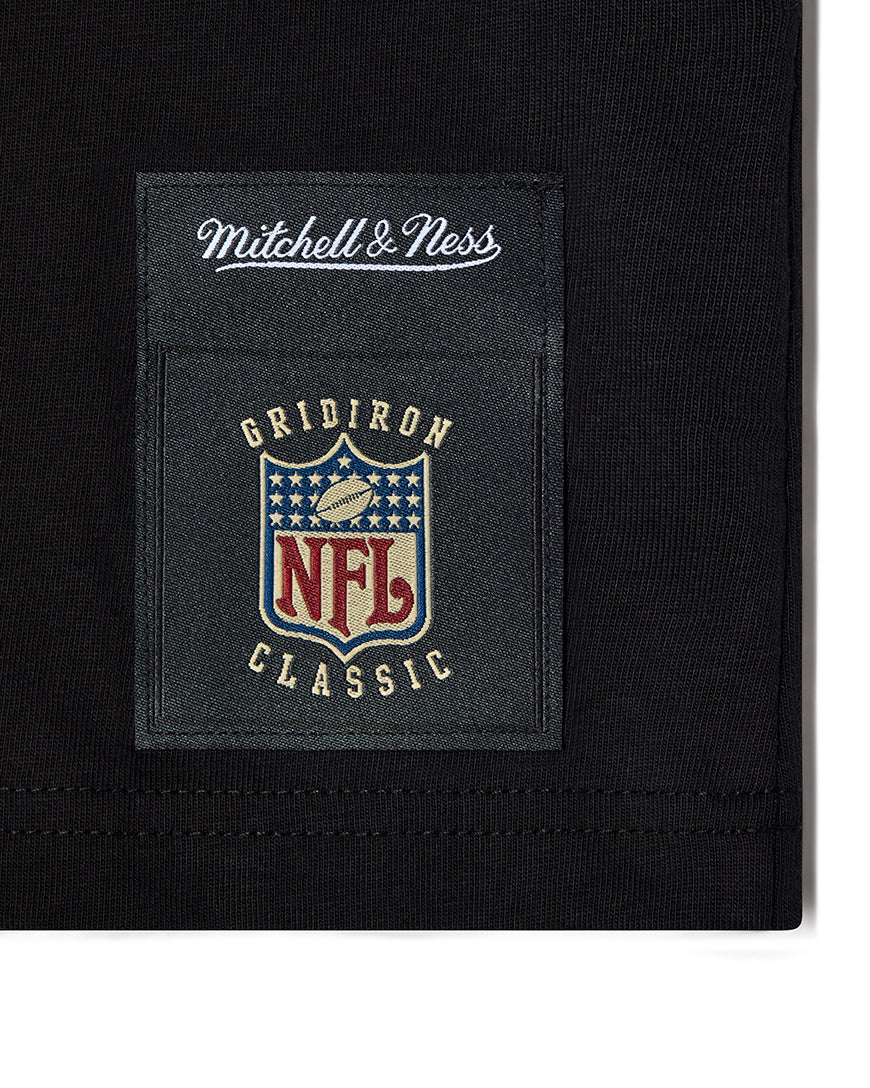maglietta con logo irongate dei jets trapstar x nfl - nera