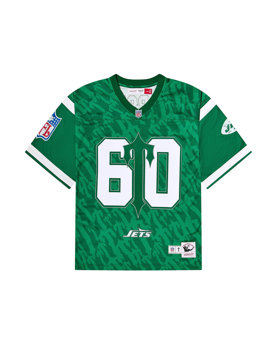 60° anniversario - maglia trapstar x nfl jets legacy - verde