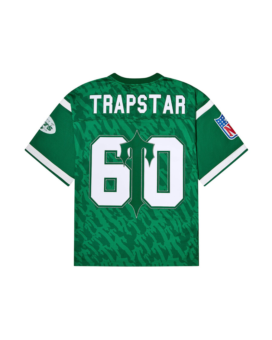 60° anniversario - maglia trapstar x nfl jets legacy - verde