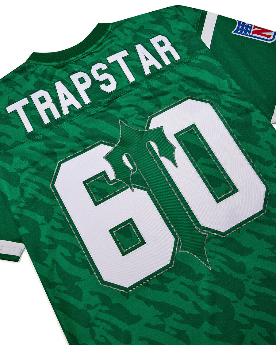 60° anniversario - maglia trapstar x nfl jets legacy - verde