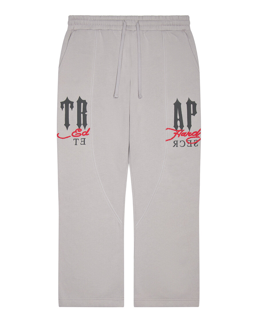 pantaloni da jogging dbd trapstar x ed hardy - grigio